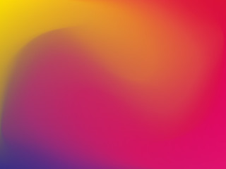 Abstract bright blurred background. Smooth gradient texture color. Vector illustration.