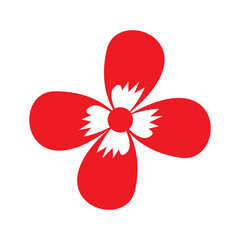 Isolated flower image