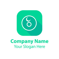 Abstract graphic icon, logo design template, symbol for company