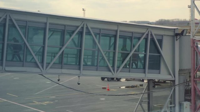 Airport jetway terminal