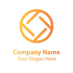 Abstract graphic icon, logo design template, symbol for company