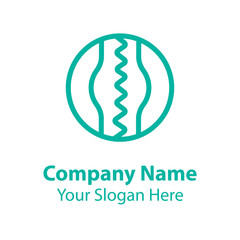 Obraz premium Abstract graphic icon, logo design template, symbol for company