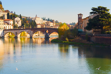 Fototapeta na wymiar City of Verona. Italy