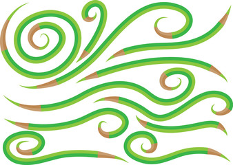 Fototapeta premium color pencil border design