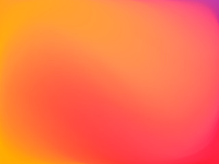 Abstract bright blurred background. Smooth gradient texture color. Vector illustration.