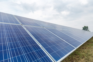 solar panel closeup