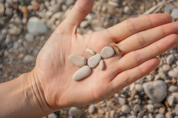 Hand with a figure of man