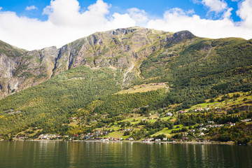 Obraz premium Village in Norway