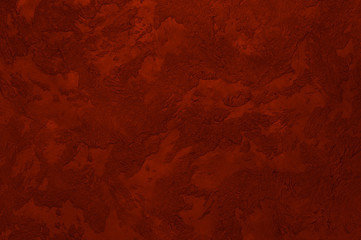 red Venetian decorative plaster
