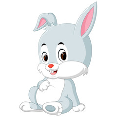 Cute rabbit cartoon