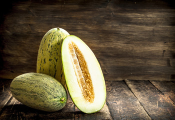 Ripe fresh melon.