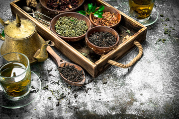 Fragrant Chinese tea.