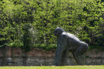 Naklejka premium Gorilla - Fortress of the Priamar of Savona
