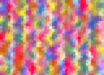 rainbow geometric color block polygon style background