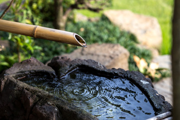 日本のつくばい