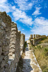 Fototapeta na wymiar Palaiokastro castle of ancient Pylos. Greece