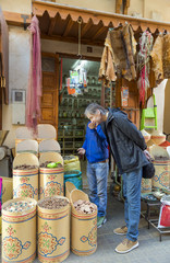 Marrakesch Marokko Medina Spice Probe