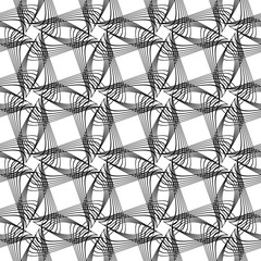 Design seamless monochrome pattern
