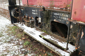 Alte ausrangierte Lock