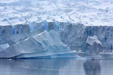 Wandcirkels plexiglas Gletscher Antarktis © bummi100