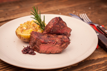 Fototapeta premium Rinderfilet