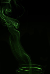 Obraz premium colourfull smoke