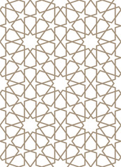 Seamless pattern in Moroccan style.