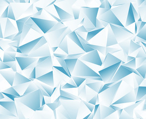 Abstract triangulated polygonal background