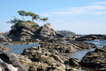 荒崎海岸　弁天島