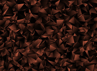 Abstract polygonal background. Triangulated texture