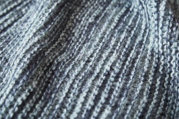 grey wool jumper textile detail