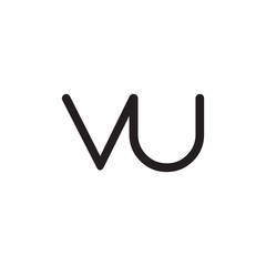 initial letter rounded logo modern