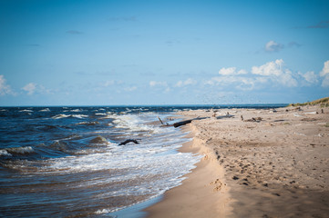 wavy on the Baltic Sea