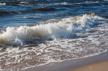 wavy on the Baltic Sea