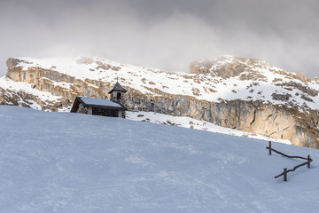 Church in the Dolomites