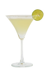 cocktails and alcohol on white background