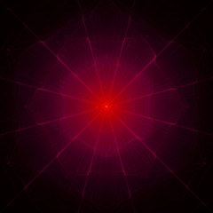 3D surreal illustration. Sacred geometry. Mysterious psychedelic relaxation pattern. Fractal abstract texture. Digital artwork graphic astrology magic
