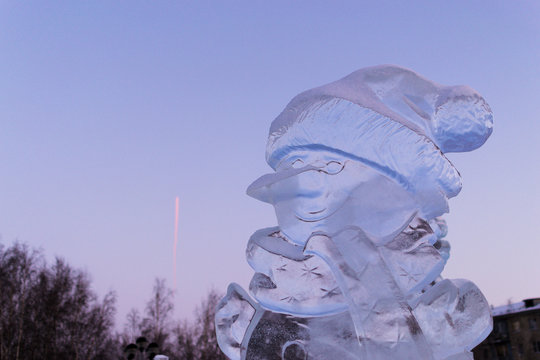 Ice Sculptures In The City