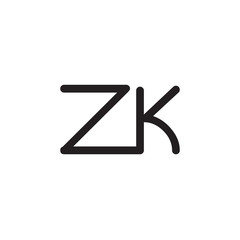 initial letter rounded logo modern