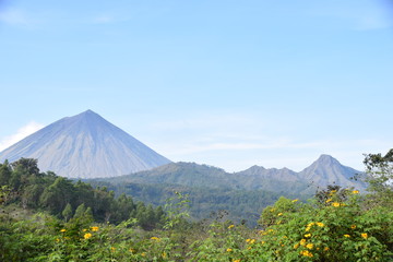 Inierie volcano, near Bajawa, Flores, Indonesia	