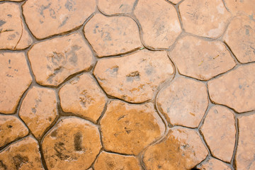 Wet Tiled floor texture background