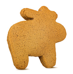 Cookies isolated on white background with clipping path