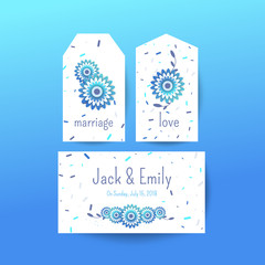 Spring ornament concept. Floral poster, invite.