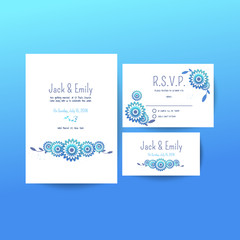 Spring ornament concept. Floral poster, invite.