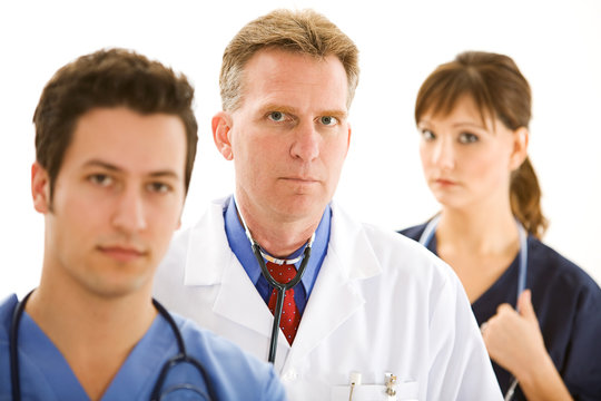 Doctors: Doctor Team Looking at Camera