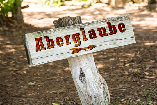 Schild 263 - Aberglaube
