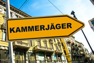 Schild 285 - Kammerjäger