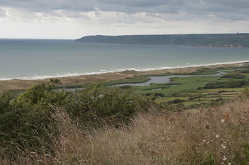 paysage avec vue sur la mer