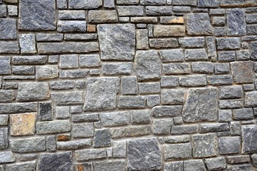 Background in the form of a gray stone wall.