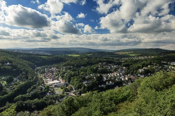 Selbstklebende Fototapeten Panorama of Eppstein © Circumnavigation